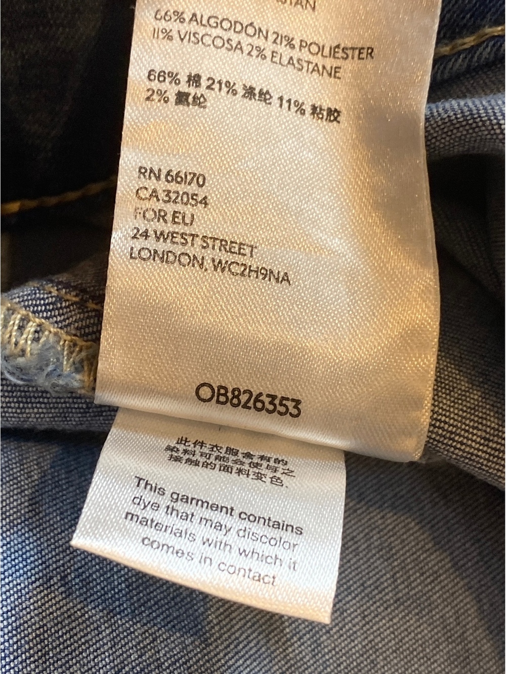 Free People We The Free Bell Bottom Jeans Size 31 - Picture 8 of 8